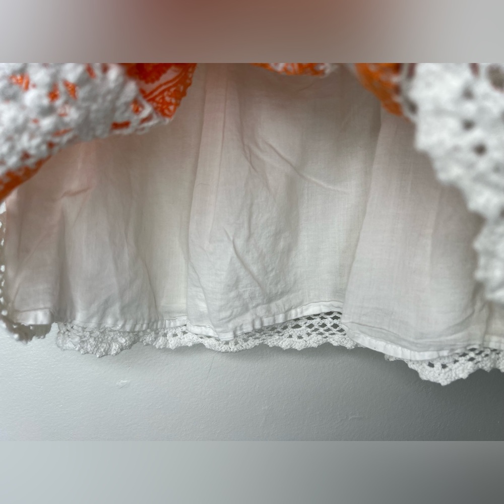Crochet Skirt with Elastic Waistband - Picture 4 of 7